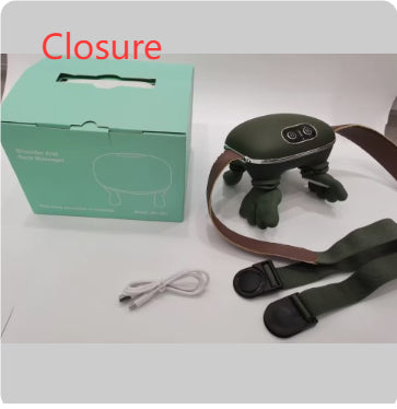 Masseur Électrique Cou Épaules Sans Fil - Pétrissage Relaxant
