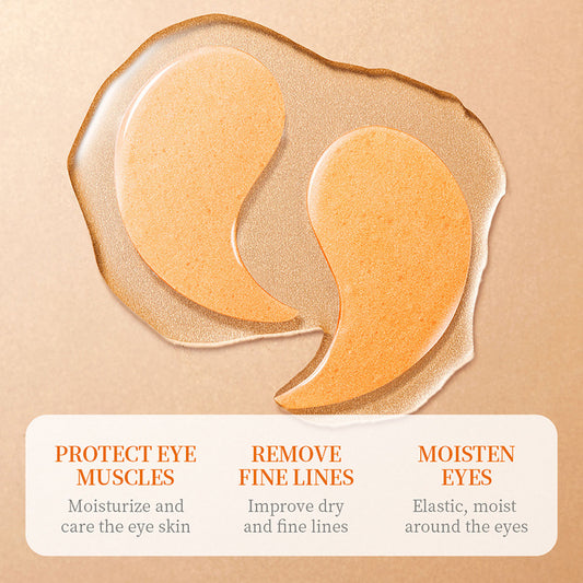 Masque Yeux Vitamine C Hydratant - Soin Contour Doux