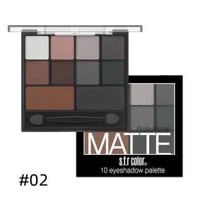 Palette fards à paupières - Application maquillage yeux