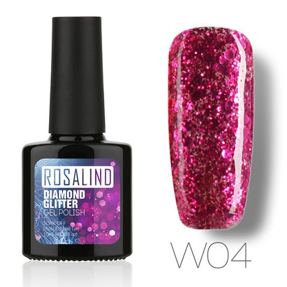 Gel Ongles Photothérapie Diamant - Effet Brillant 10ML