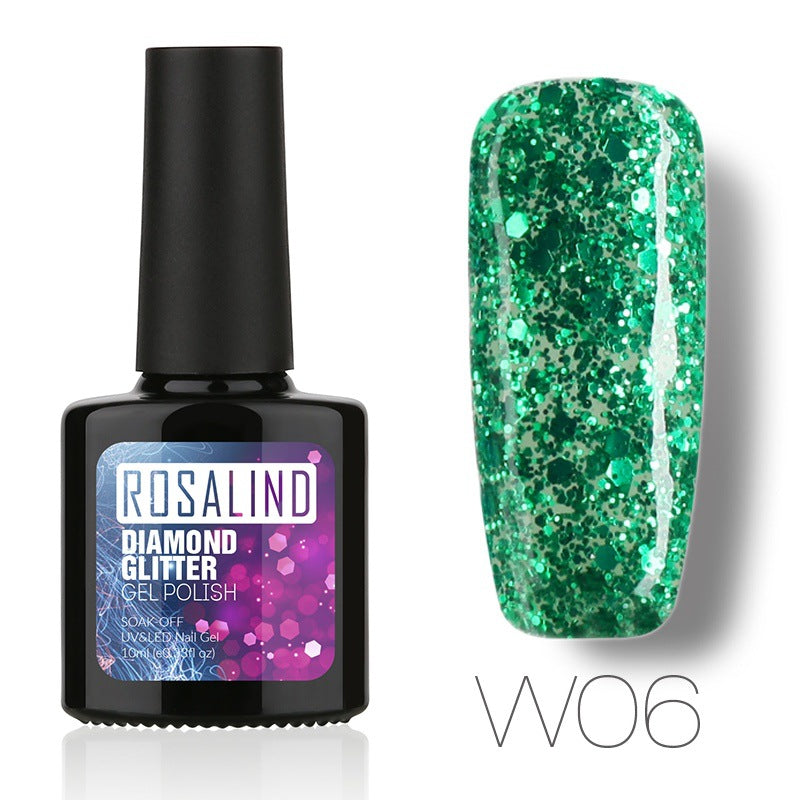 Gel Ongles Photothérapie Diamant - Effet Brillant 10ML