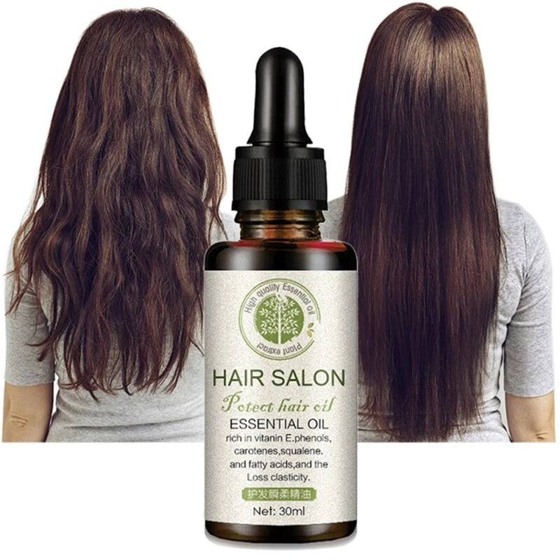Huile Essentielle Soin Cheveux - Traitement Capillaire Naturel