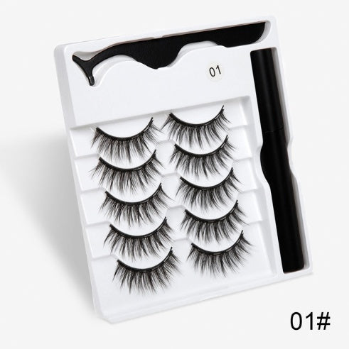 Faux cils magnétiques - Vue déta