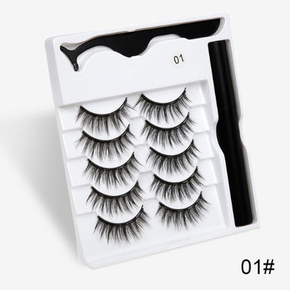 Faux cils magnétiques - Vue déta