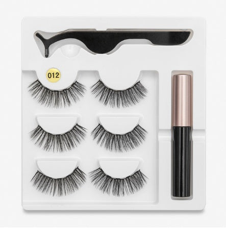 Faux Cils Magnétiques - Lot de 5 Paires Réutilisables