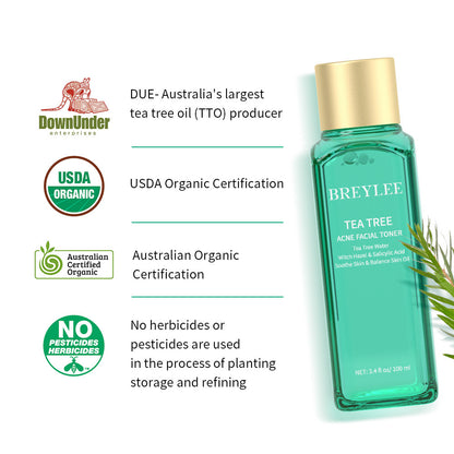 Tonique Visage Tea Tree Anti-Acné - Purifiant Naturel