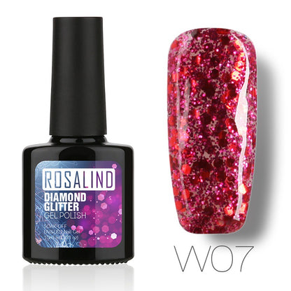 Gel Ongles Photothérapie Diamant - Effet Brillant 10ML