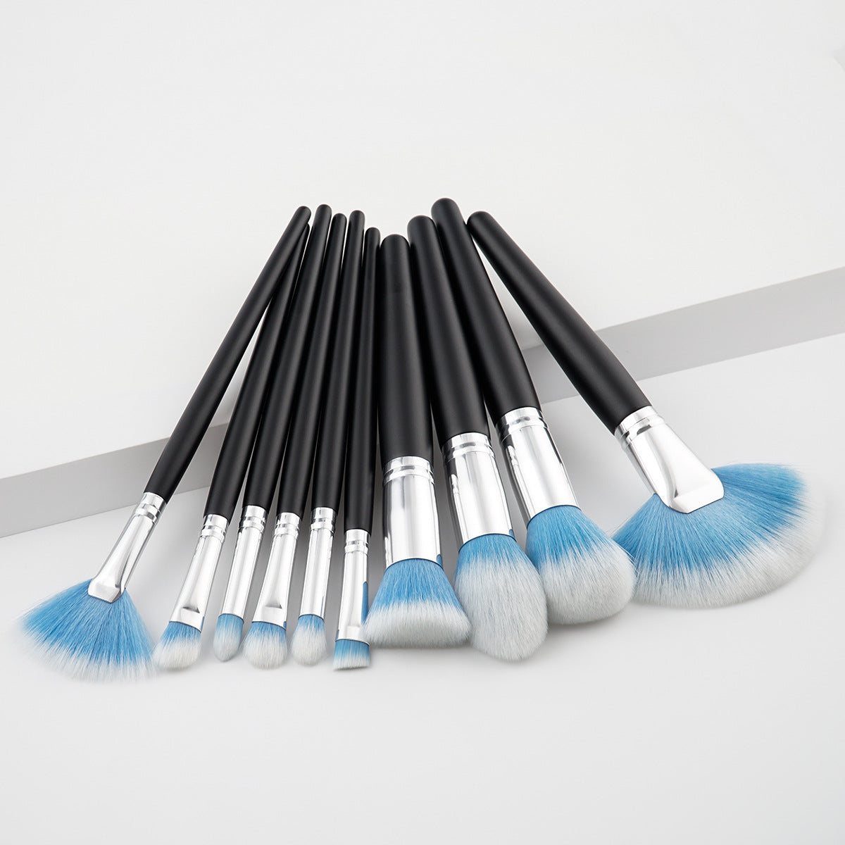 Set 10 Pinceaux Maquillage Beauté - Collection Professionnelle