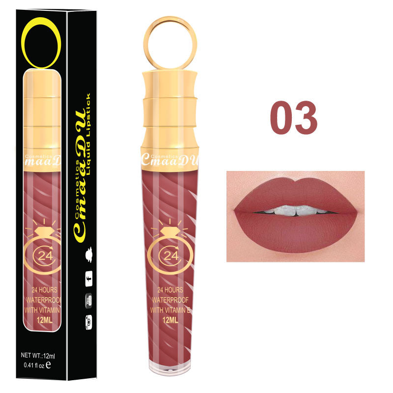 Gloss à Lèvres Mat Métal - Longue Tenue 12ML