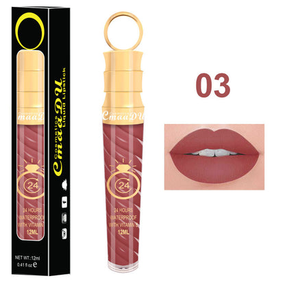 Gloss à Lèvres Mat Métal - Longue Tenue 12ML