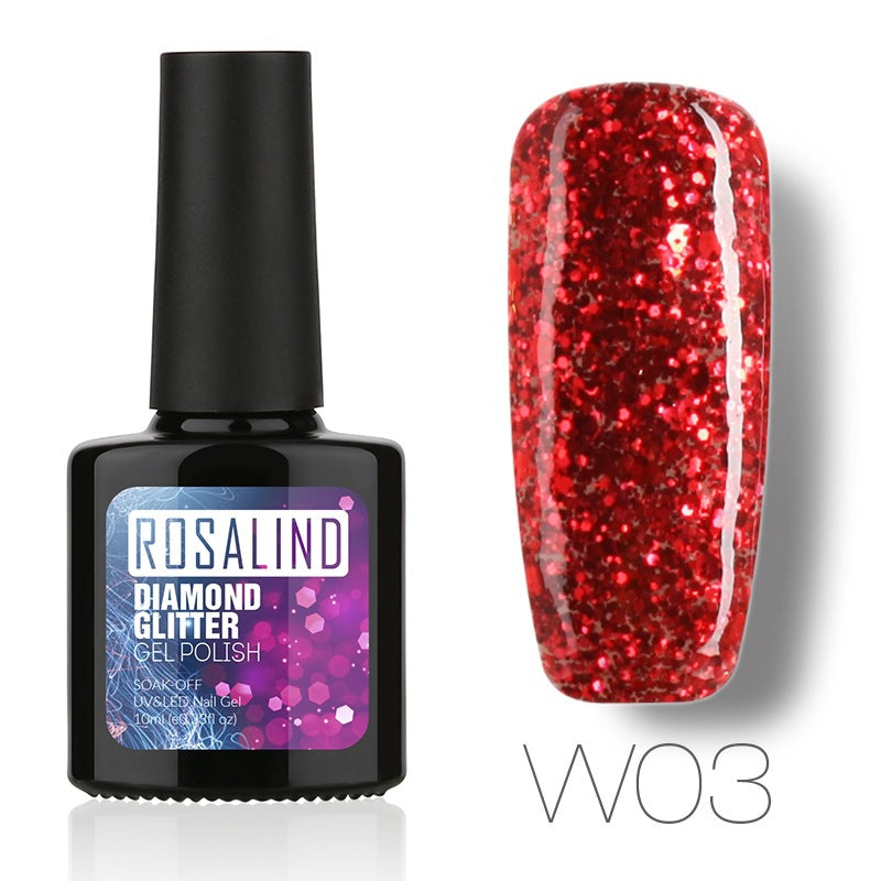 Gel Ongles Photothérapie Diamant - Effet Brillant 10ML