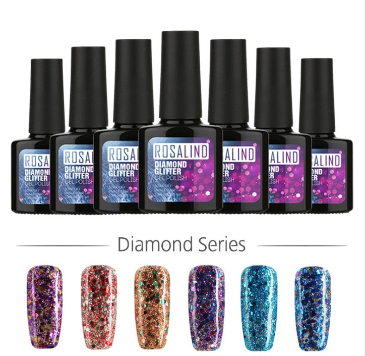 Gel Ongles Photothérapie Diamant - Effet Brillant 10ML