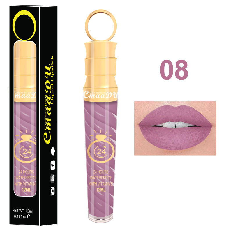 Gloss à lèvres mat métal - Palette de couleurs
