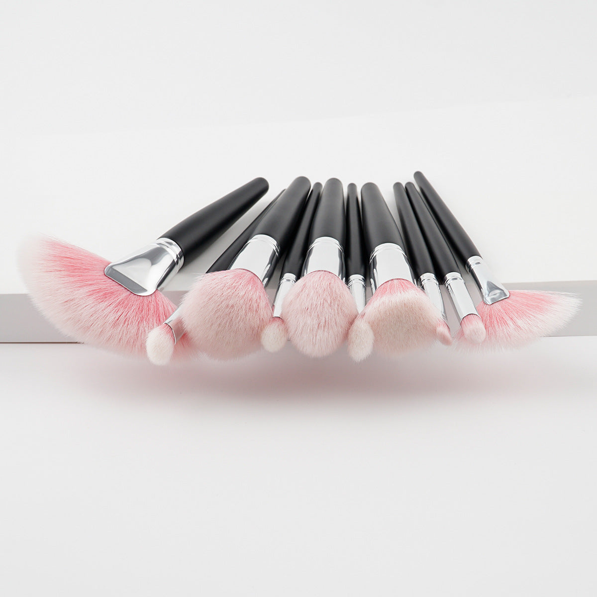 Set 10 Pinceaux Maquillage Beauté - Collection Professionnelle