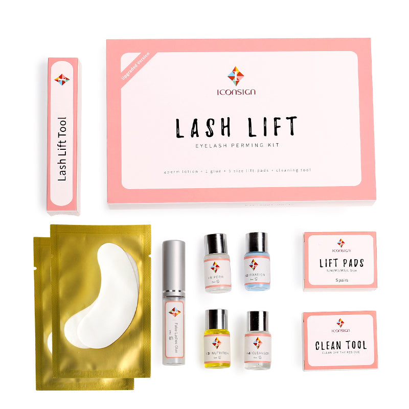 Kit Rehausse Cils ICONSIGN Version Améliorée - Lifting Permanent