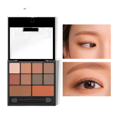 Palette fards à paupières - Nuancier nude et smoky