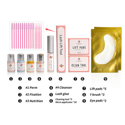 Kit Rehausse Cils ICONSIGN Version Améliorée - Lifting Permanent