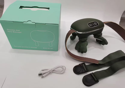 Masseur Électrique Cou Épaules Sans Fil - Pétrissage Relaxant