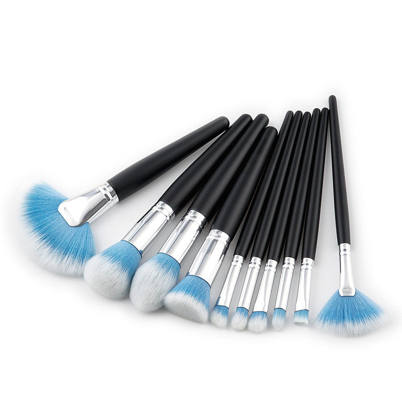 Set 10 Pinceaux Maquillage Beauté - Collection Professionnelle