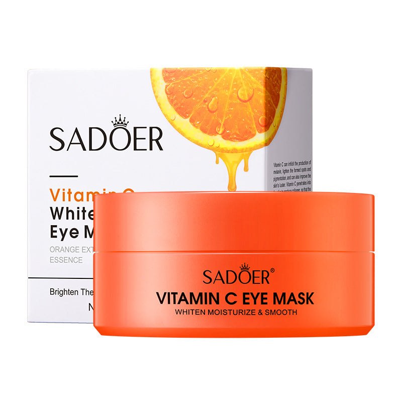 Masque Yeux Vitamine C Hydratant - Soin Contour Doux
