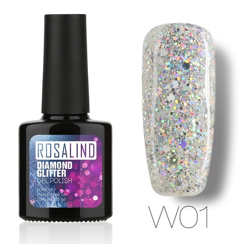 Gel Ongles Photothérapie Diamant - Effet Brillant 10ML