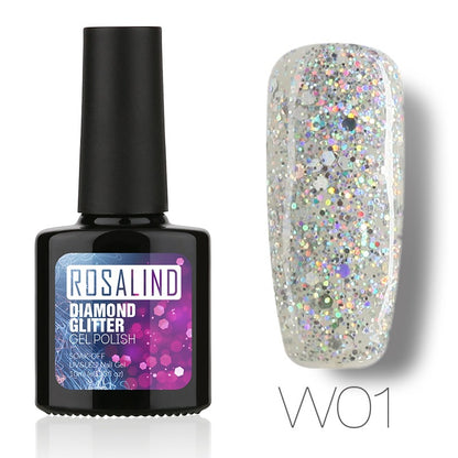 Gel Ongles Photothérapie Diamant - Effet Brillant 10ML