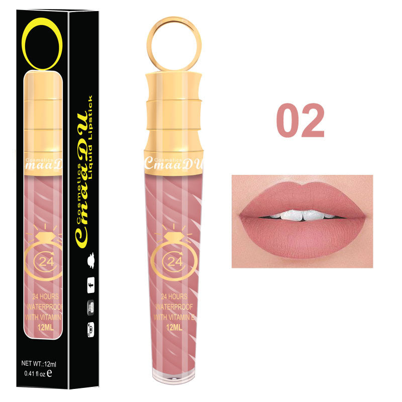 Gloss à Lèvres Mat Métal - Longue Tenue 12ML