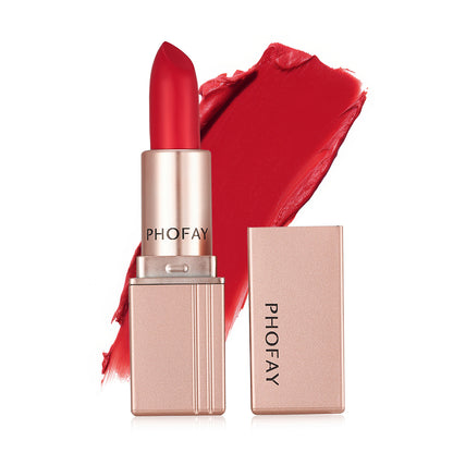 Rouge à Lèvres Mat PHOFAY - Waterproof Longue Tenue